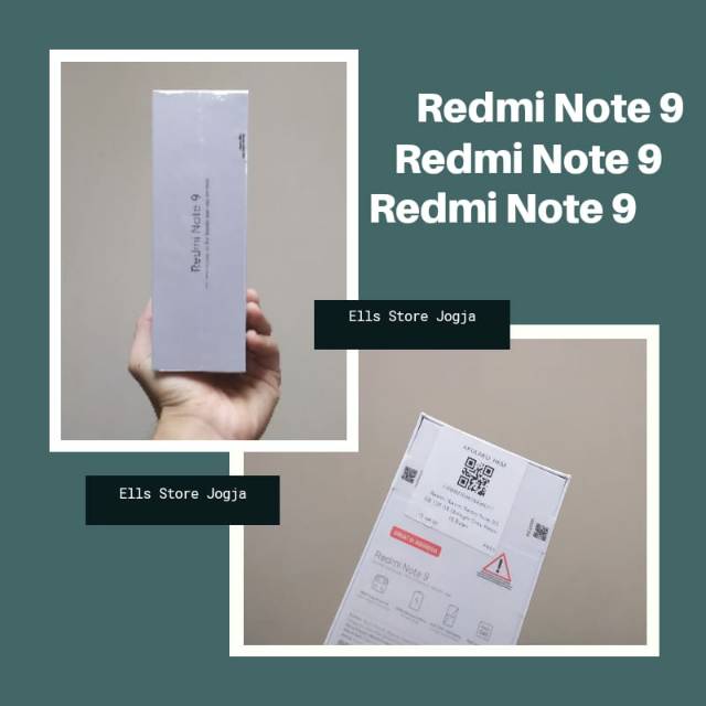 Xiaomi Redmi Note 9 [4/64 GB] [6/128 GB] Garansi Resmi || Ells Store Jogja-1