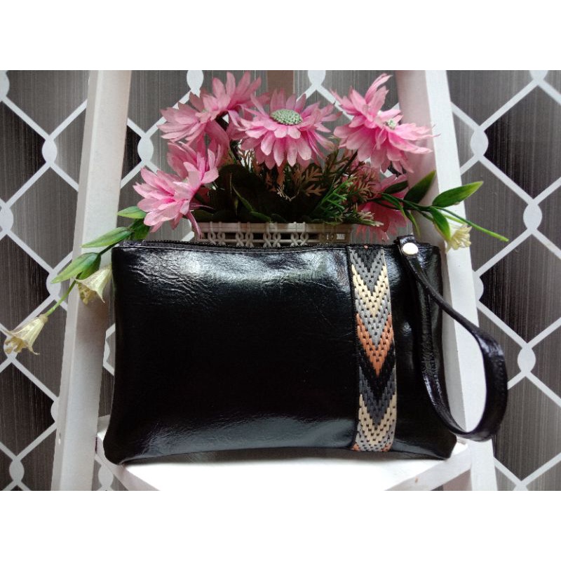 clutch wanita mix motif/dompet wanita mixotif random