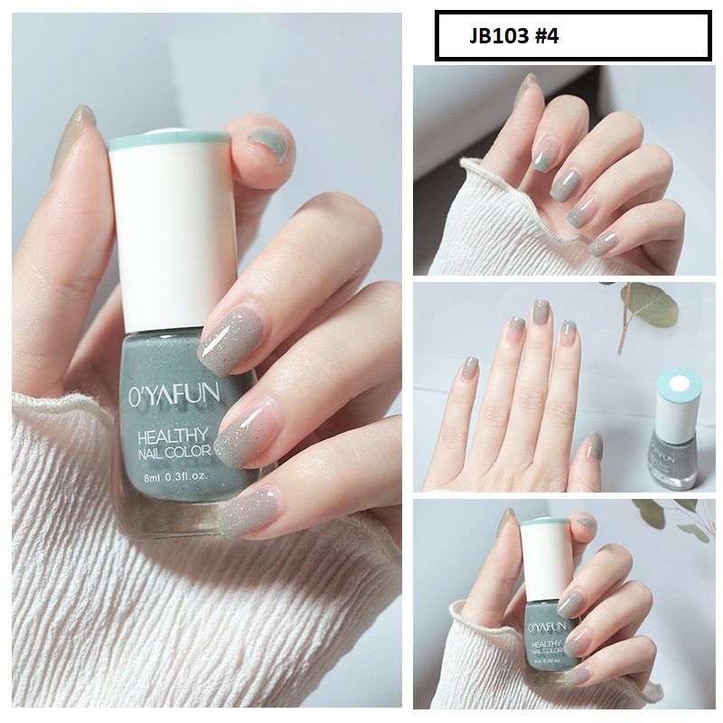 OYAFUN [ORIGINAL] BARU Peel Off kutek JB102 cat kuku halal muslimah Gel Nail polish O'yafun Kuteks