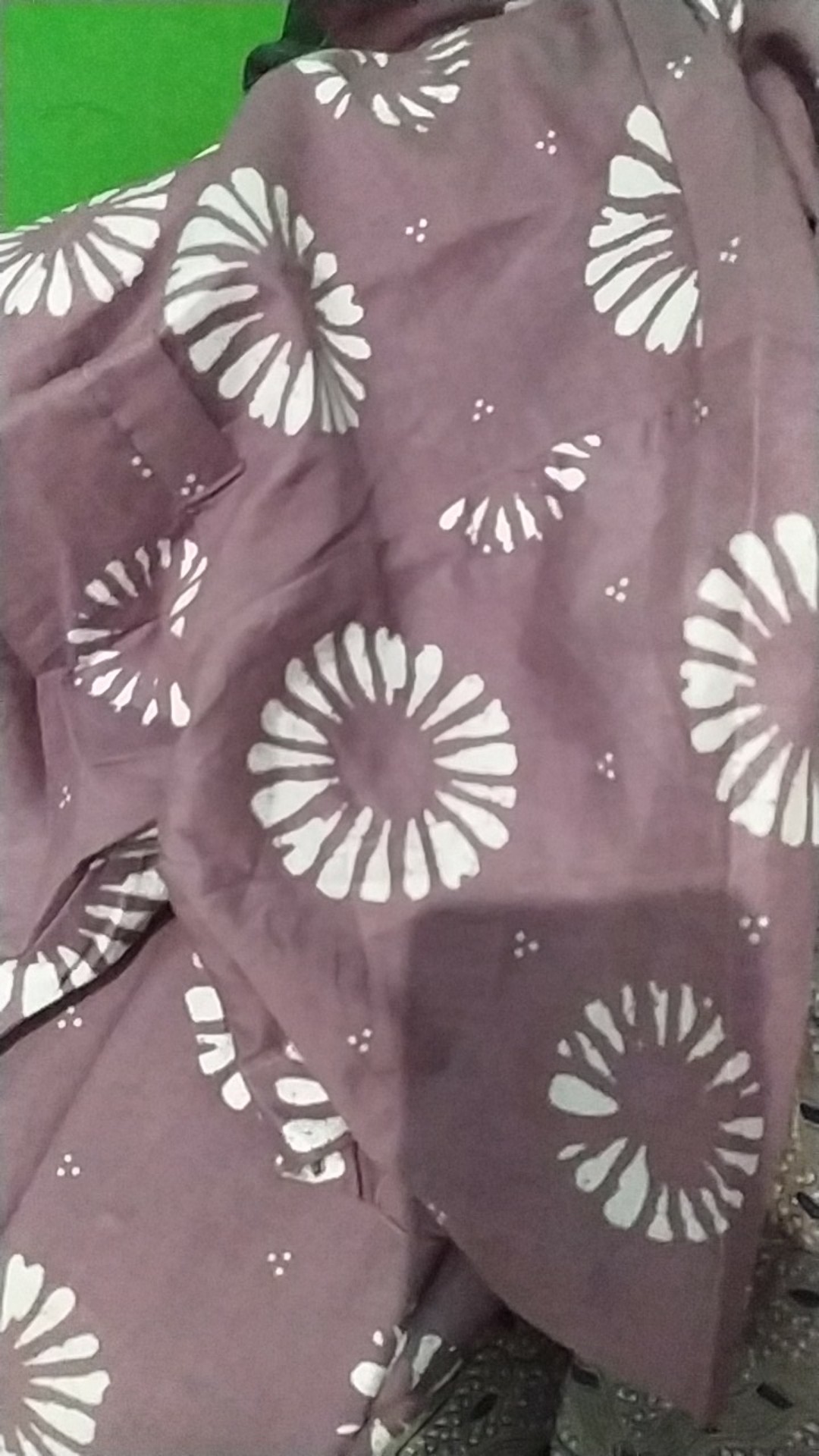 Asta Sibori Kemeja Batik Pria Lengan Pendek Slimfit Katun Printing Hem Baju Seragam Kantor Modern