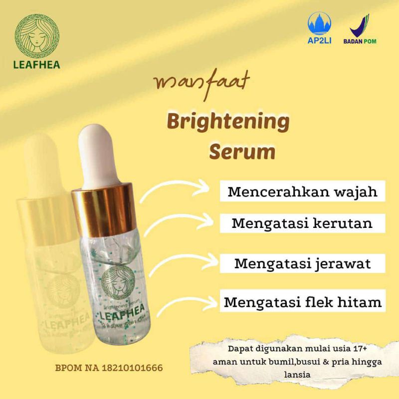 Leafhea Serum, Serum Leafhea