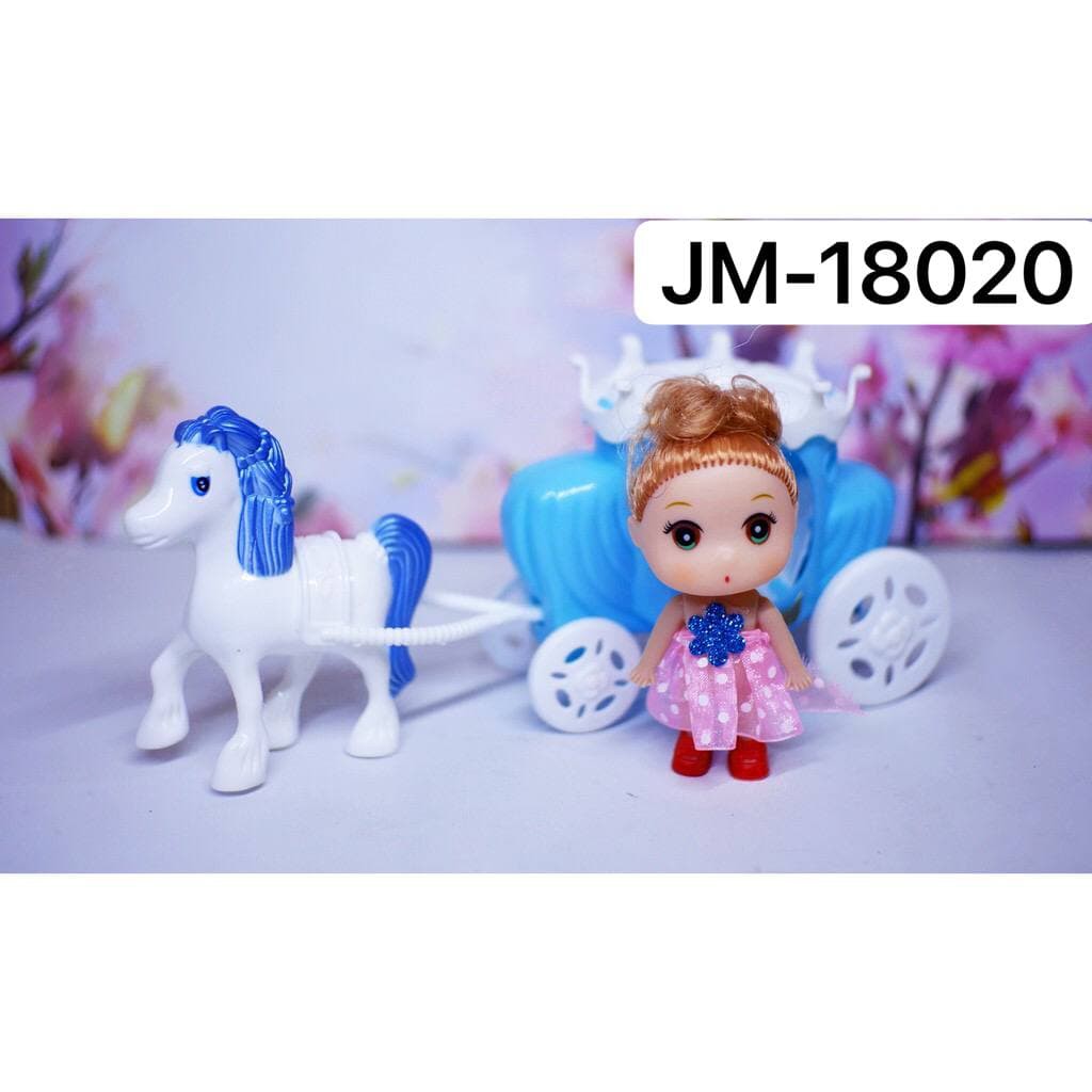 MAINAN ANAK-ANAK CANTIK KERETA CINDERELLA KIDSPLAY JM 18020