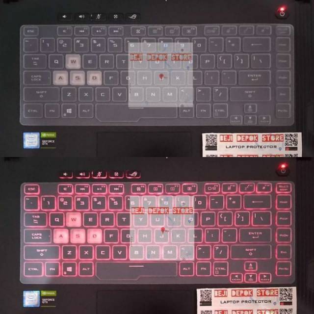 Keyboard Protector Asus ROG GL531GT GL531 G15 G512LV GL531GW Strix III Scar G531GU G531GD GL512