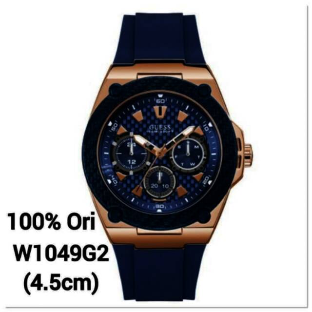 Jam tangan analog pria wanita GUESS W1049G2 original 2620