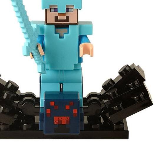 Lego minecraft steve armor with spider set 2 pcs SEALED ONLY mine craft my world BootlegKode(A43B54)
