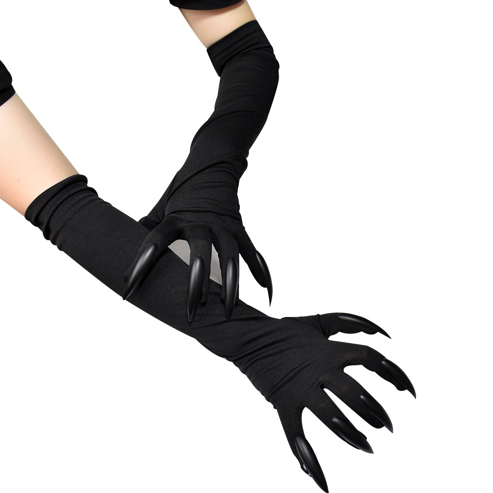 LTX-11 sarung tangan panjang kuku cakar panjang long gloves claw glove