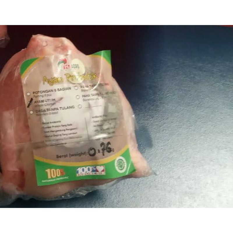 

Ayam Organik Probiotik Frozen