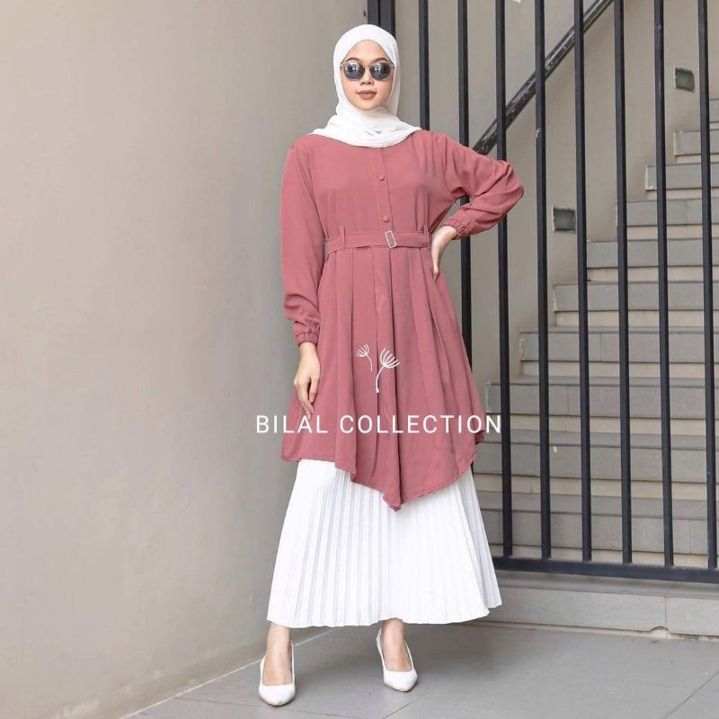 Tunik Amanda - Tunik Terbaru 2021- Tunik Kekinian-Tunik Wanita Murah-Tunik  terlaris/ tunik simpel-7