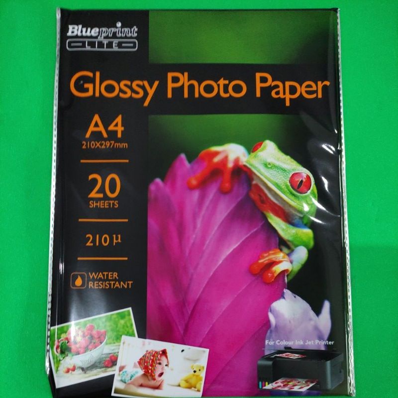 

Blueprint Lite Glossy Photo Paper A4 210 micron