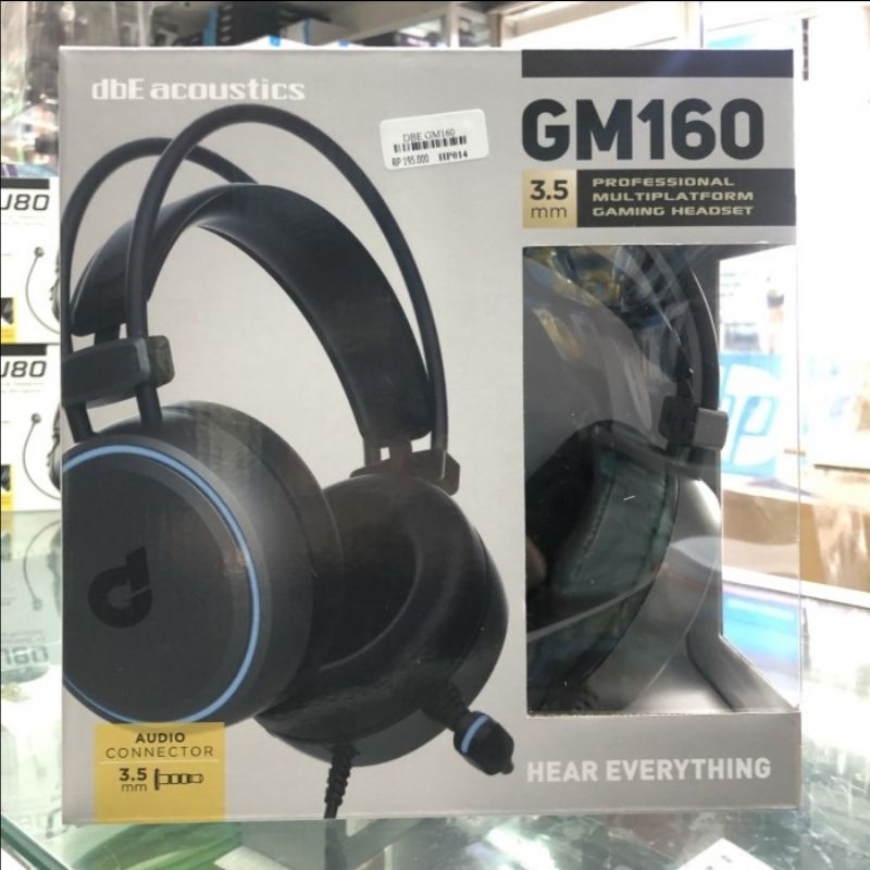 DBE GM160 Multiplatform 3.5mm Gaming Headset 3.5mm Jack 3,5mm GM 160