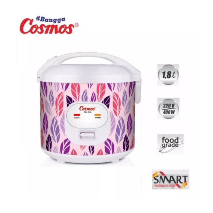 Rice Cooker COSMOS Non Stick CRJ-323S - 1.8L