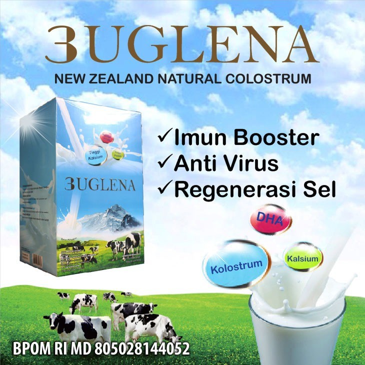 

Susu Kolostrum 3Uglena | 3 Uglena dari New Zealand 1 Box Susu Kolostrum