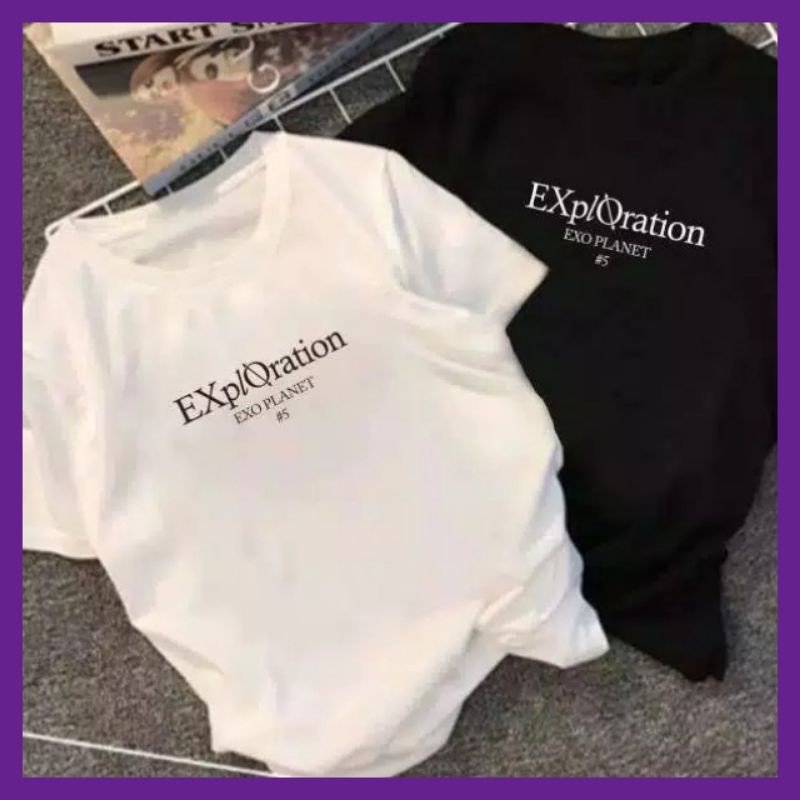 Tshirt Kaos EXO "EXPLORATION" EXO PLANET #5