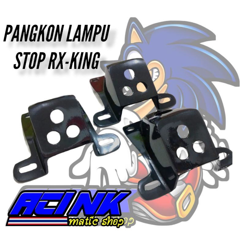 Dudukan breket braket lampu stop assy belakang Rx King / Dudukan Lampu Belakang RX KING