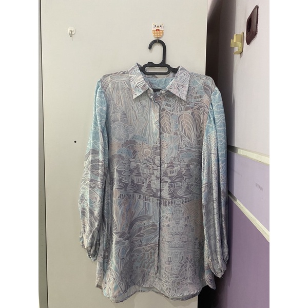 Buttonscarves Yura Top - Blue M