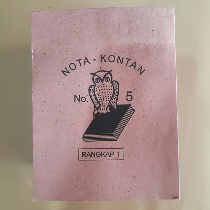 

NOTA MURAH RANGKAP 1 K1 KECIL isi 20 pcs per pak ABU BURHAN BURUNG HANTU NO 5 UANG TOKO