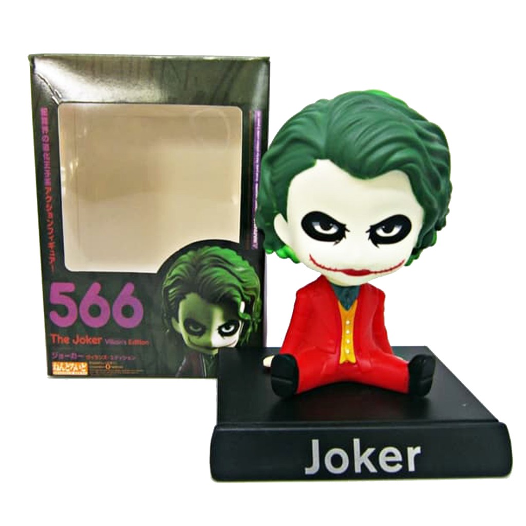 Super Murah PAJANGAN DASHBOARD MOBIL JOKER DUDUK KEPALA GOYANG MINIATUR HIASAN