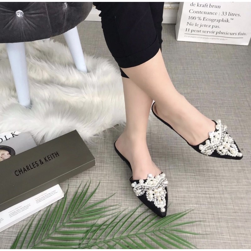 flatshoes wanita k378 import realpict