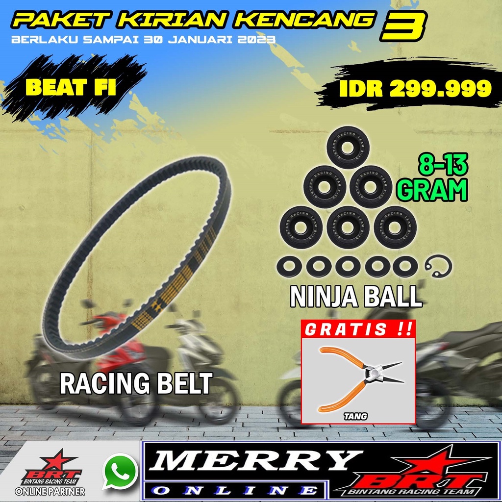 Paket Kirian BRT Beat FI Beat F1 Scoopy FI Beat Scoopy ESP POP