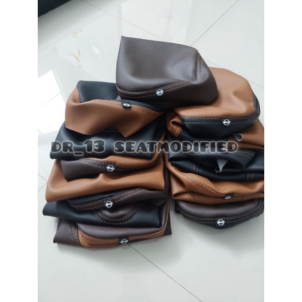 KULIT JOK HONDA SCOOPY GENIO VARIO BEAT  WARNA COKLAT BAHAN MBTECH