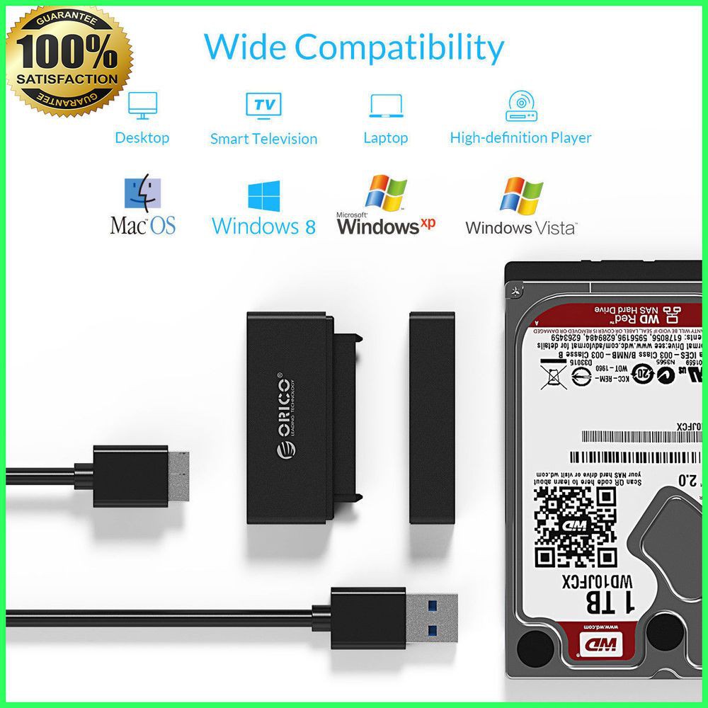 Usb 3.0 to sata Orico 20uts - 2.5 inch sata Hard Drive adapter