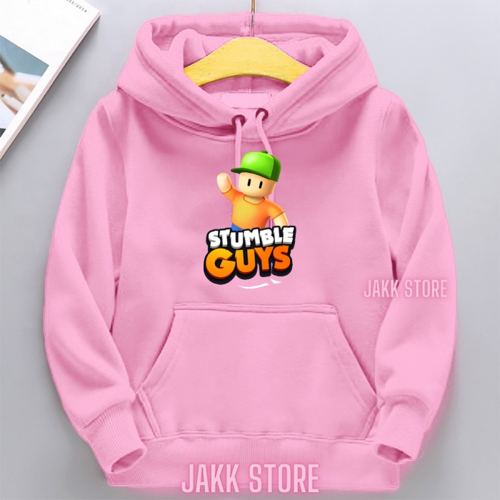 Sweater Hoodie Anak Laki Laki Perempuan STUMBLE GUYS Umur 2 -15 Tahun