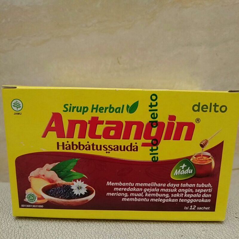 Antangin Cair Sirup JRG Mint Habbatussauda 15ml