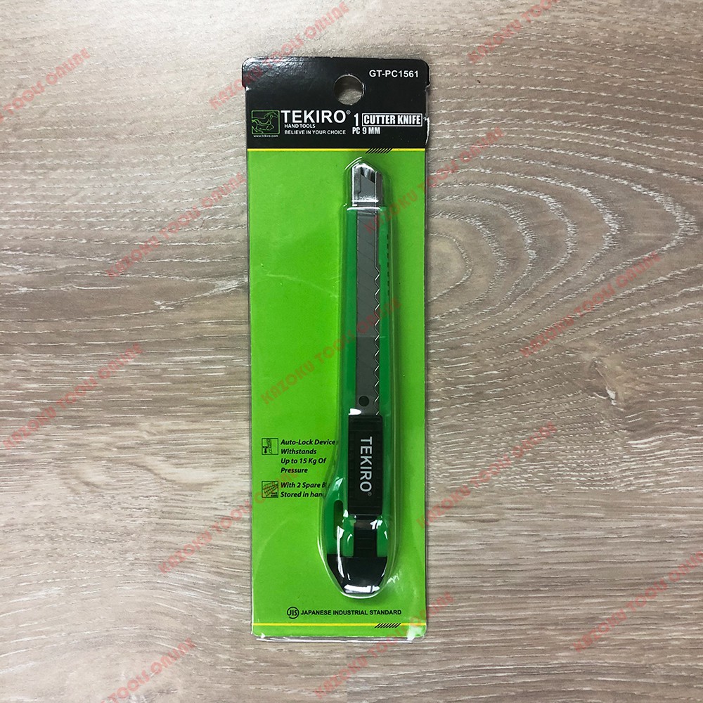 

Pisau Cutter Kecil 9 mm (GT-PC1561) - TEKIRO