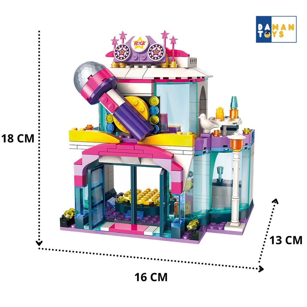 Mainan Edukasi, Mainan Anak Perempuan, Mainan Brick Dreamer Karaoke, Mainan Murah