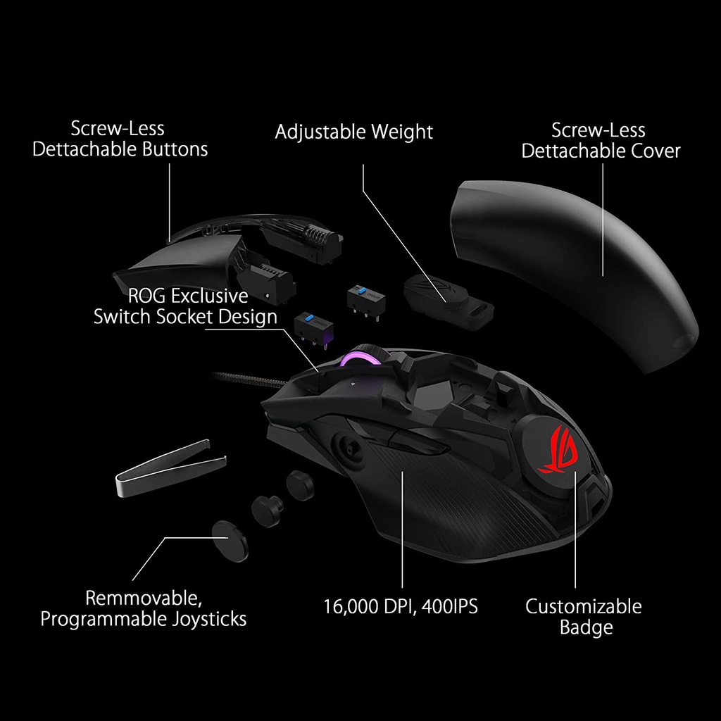 Asus ROG Chakram Core RGB Gaming Mouse