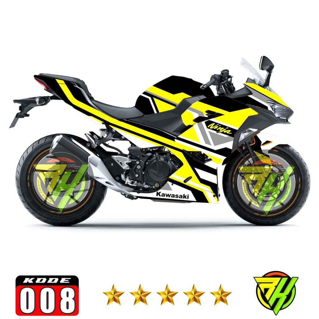 DECAL Ninja 250 FI 2020 Fullbody Stiker Variasi RK-A