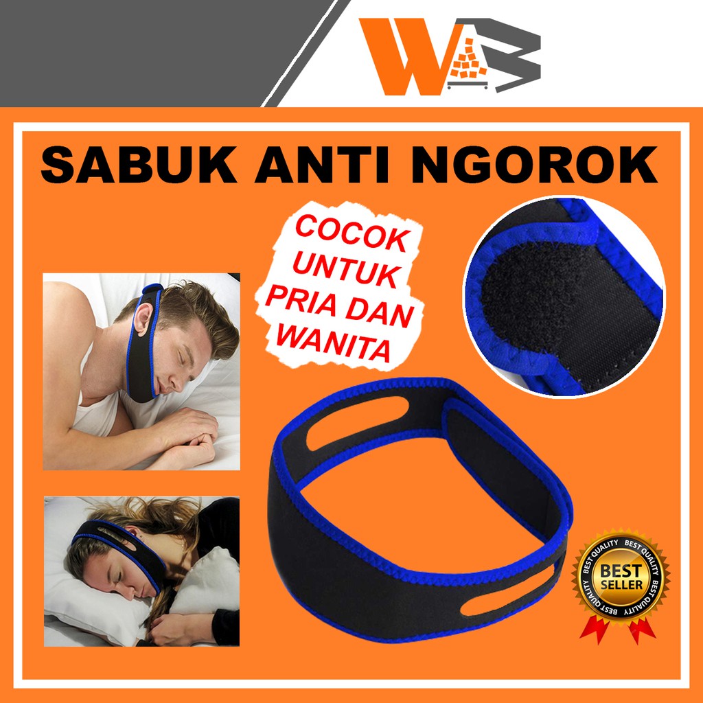 COD Alat Anti Ngorok Dengkur Mendengkur Snore Stopper Sabuk Penghilang Ngorok Dengkur C33