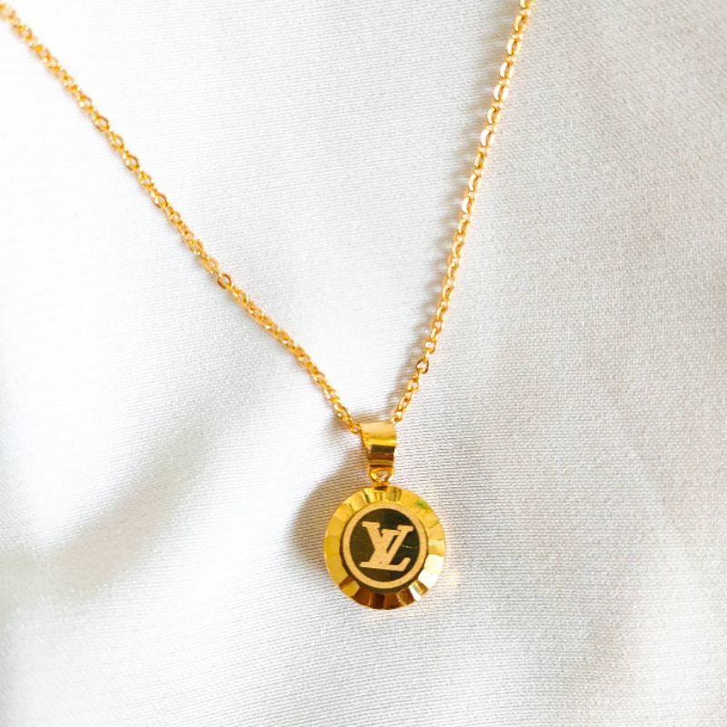 Kalung emas asli kadar 875 model variasi fancy Shopee Kalung emas asli kadar 875 model variasi fancy Shopee