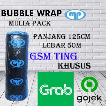 

BUBBLE WRAP HITAM UK 1,25M X 50M MULIA PACK