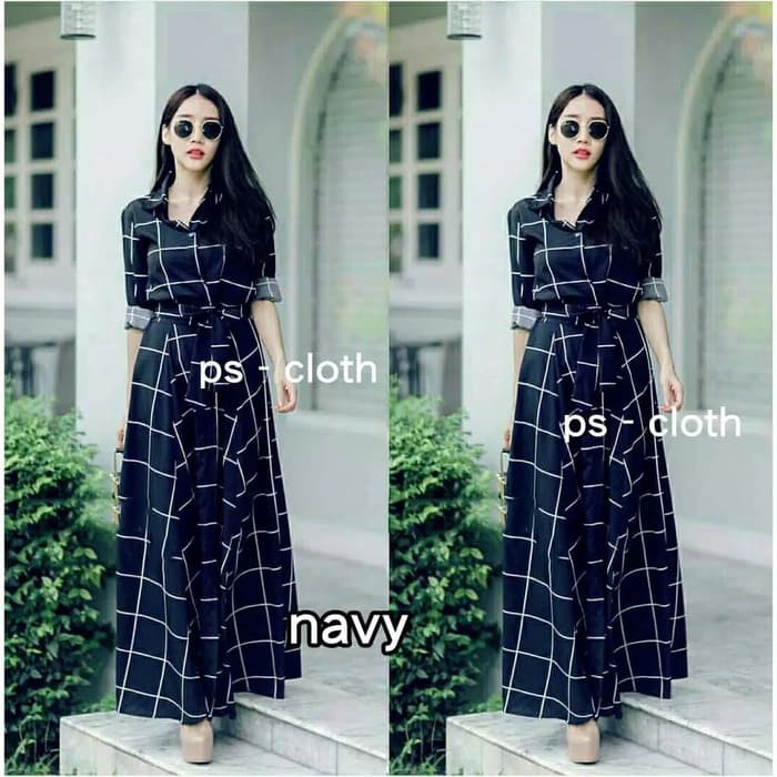 long dress korea long dress ashanty baju dress wanita