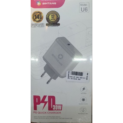 Adaptor Cas Hp PD Quick Charger 30 Watt