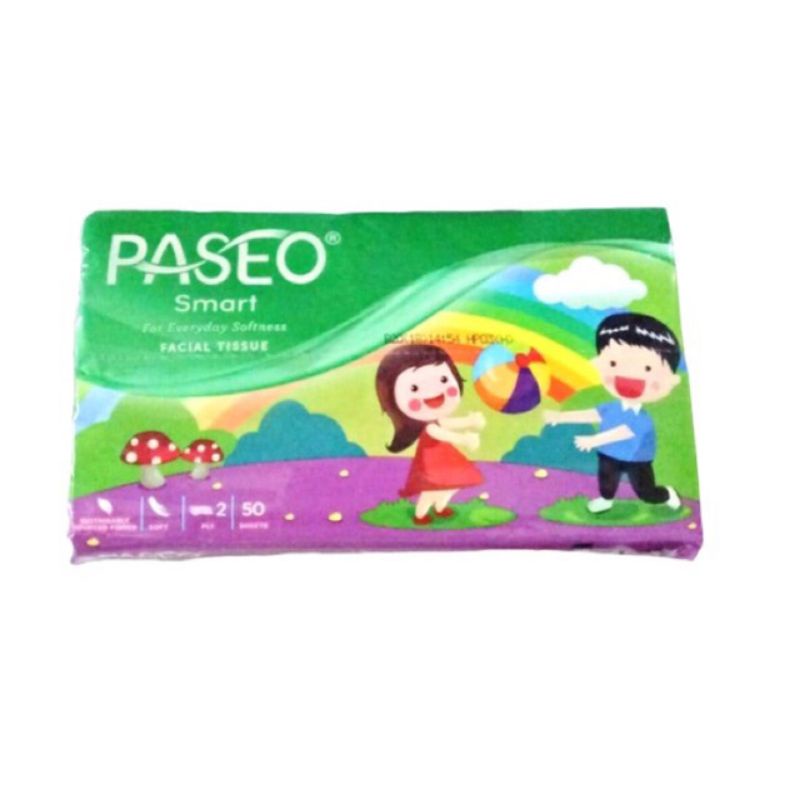 Tissue Paseo Travel Pack 50 Sheets Tisu Tissu Paseo