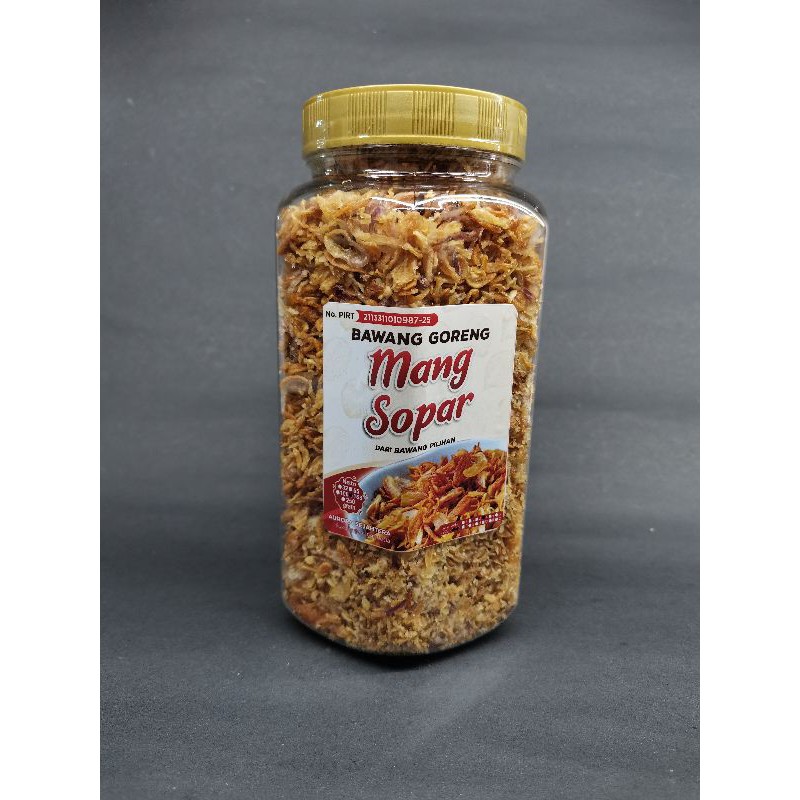 

Bawang Merah atau Brambang Goreng Mang Sopar 165 gram
