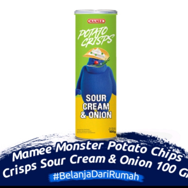 Mamee Monster Potato Crisps 100 gram