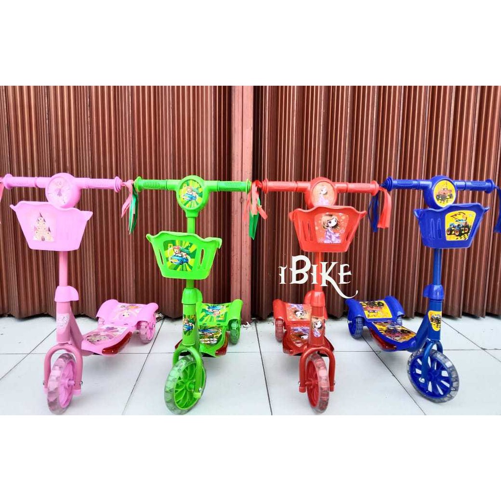 SCOOTER SKUTER ANAK EXOTIC 8126 dan 8128 Scooter Mainan anak , skuter anak