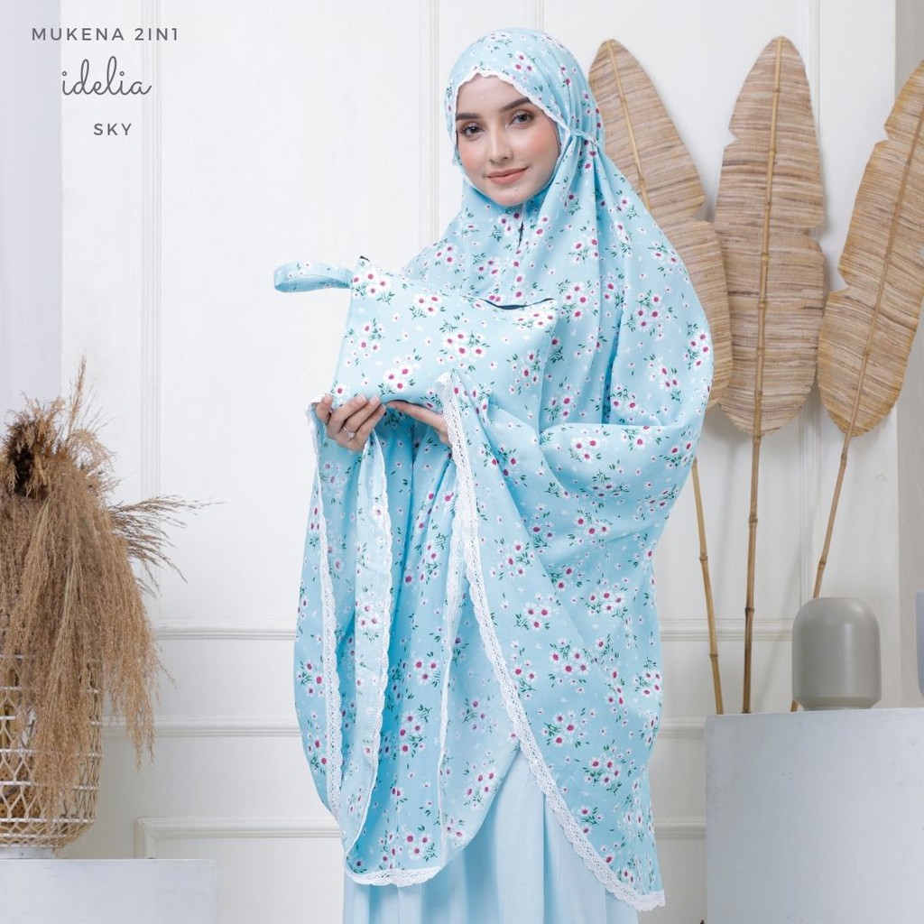 Mukena Dewasa Rayon 2in1 Idelia