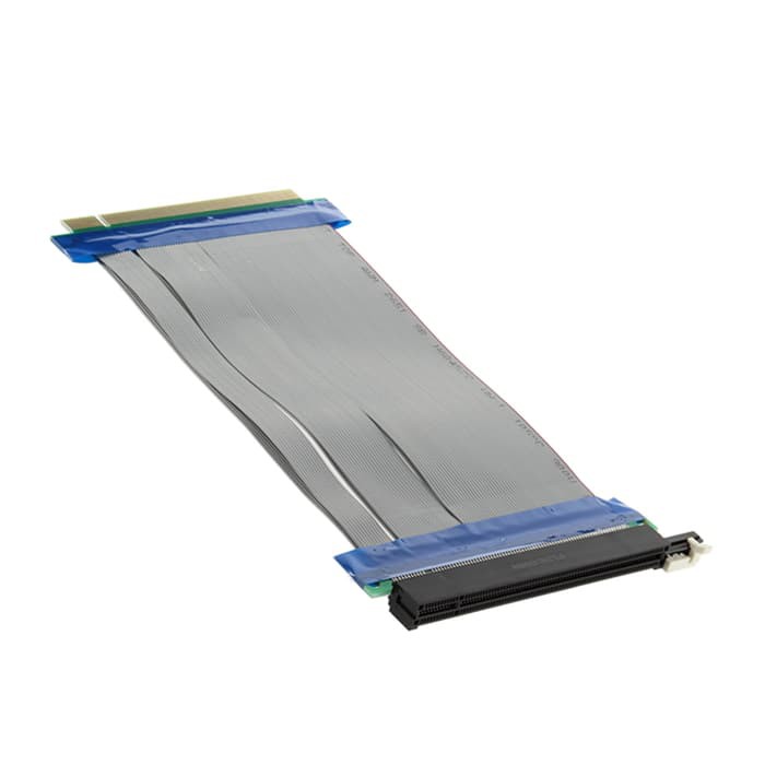 PCI-E RISER EXTENDER EXTENSION 16x x16 CARD ADAPTER VGA CABLE KABEL