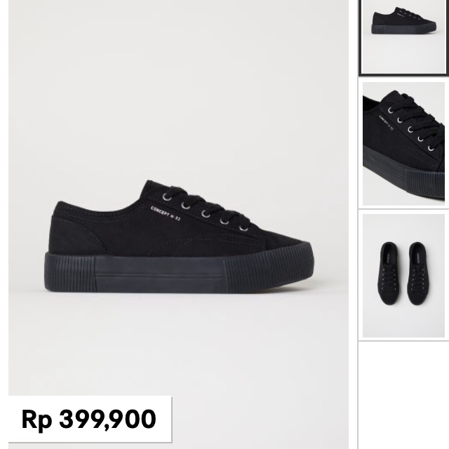 platform trainers h&m