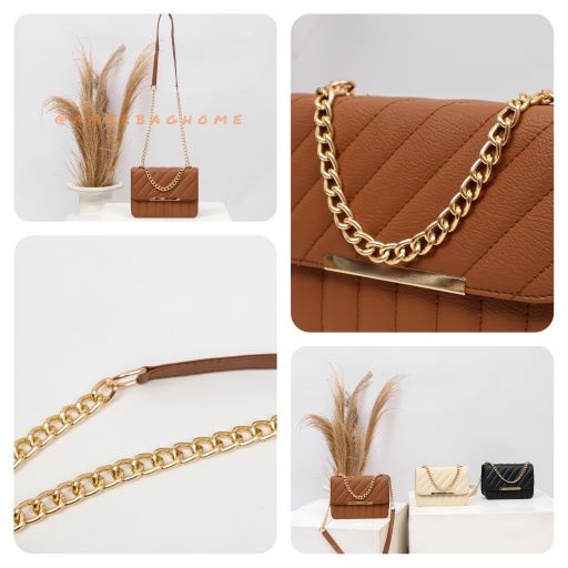 AMELBAGHOME - LARISA BAG Tas Wanita Terbaru - Tas Selempang Wanita - Shoulderbag &amp; Hanbag Fashion