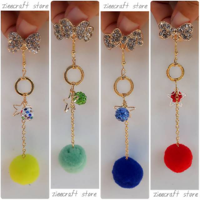 CANTIK !!! BROS DAGU JUNTAI BOLDYS POMPOM SIMPEL