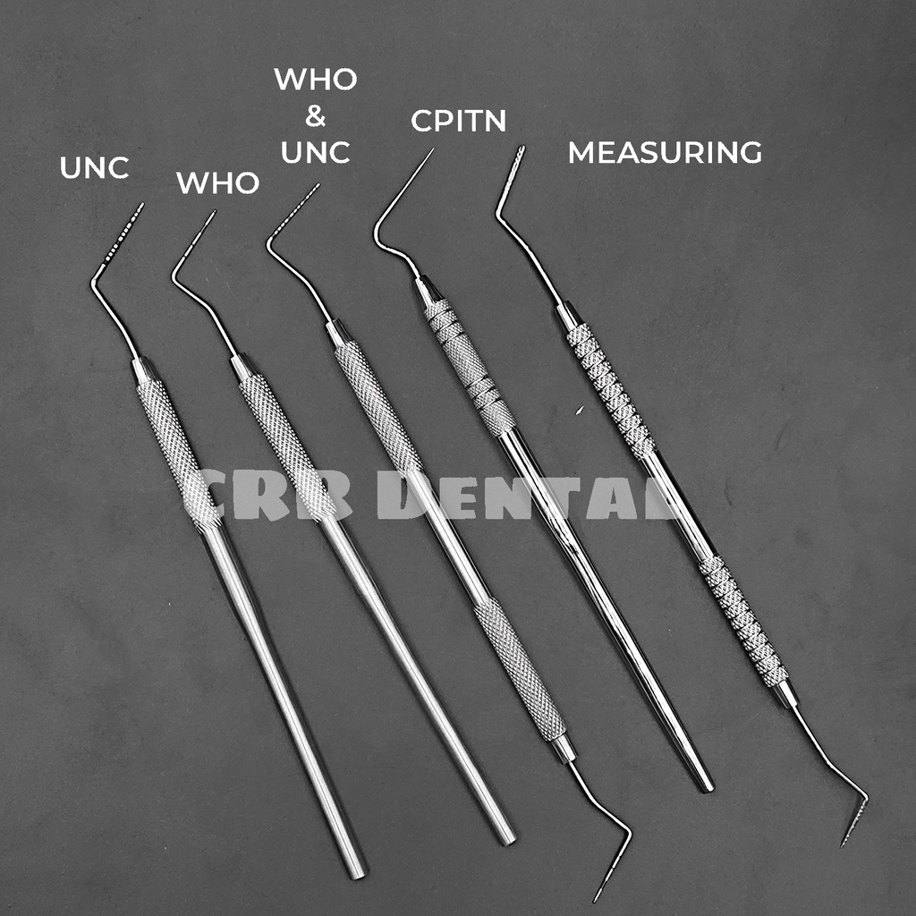 Jual PERIODONTAL PROBES WHO CPITN WILIAM MEASURING PROBE INSTRUMENT