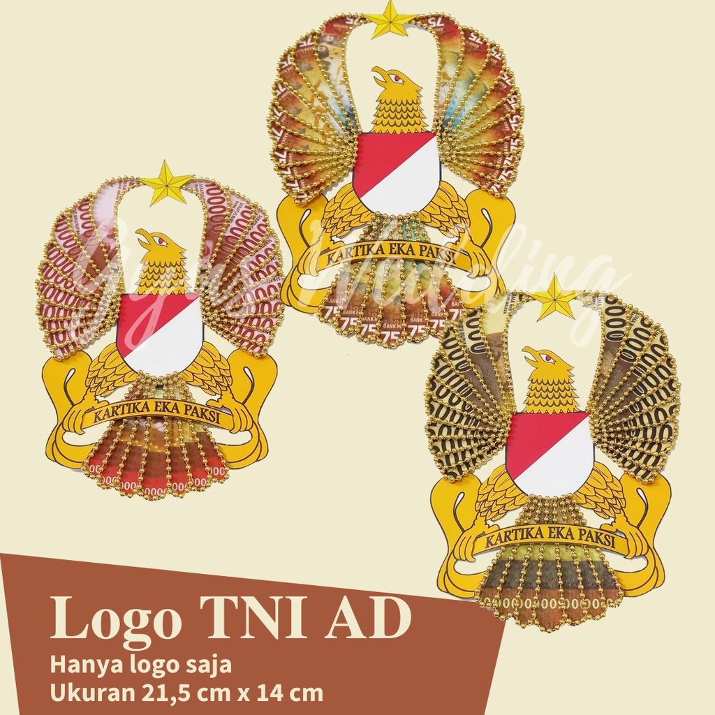 

ORNAMEN MAHAR LOGO TNI AD (KARTIKA EKA PAKSI) / Hanya Logo