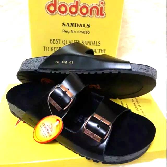 [LESTARIGalleryShop] Sandal Dodoni Kulit Asli Tali 2 [COD MEDAN] STOK BARU