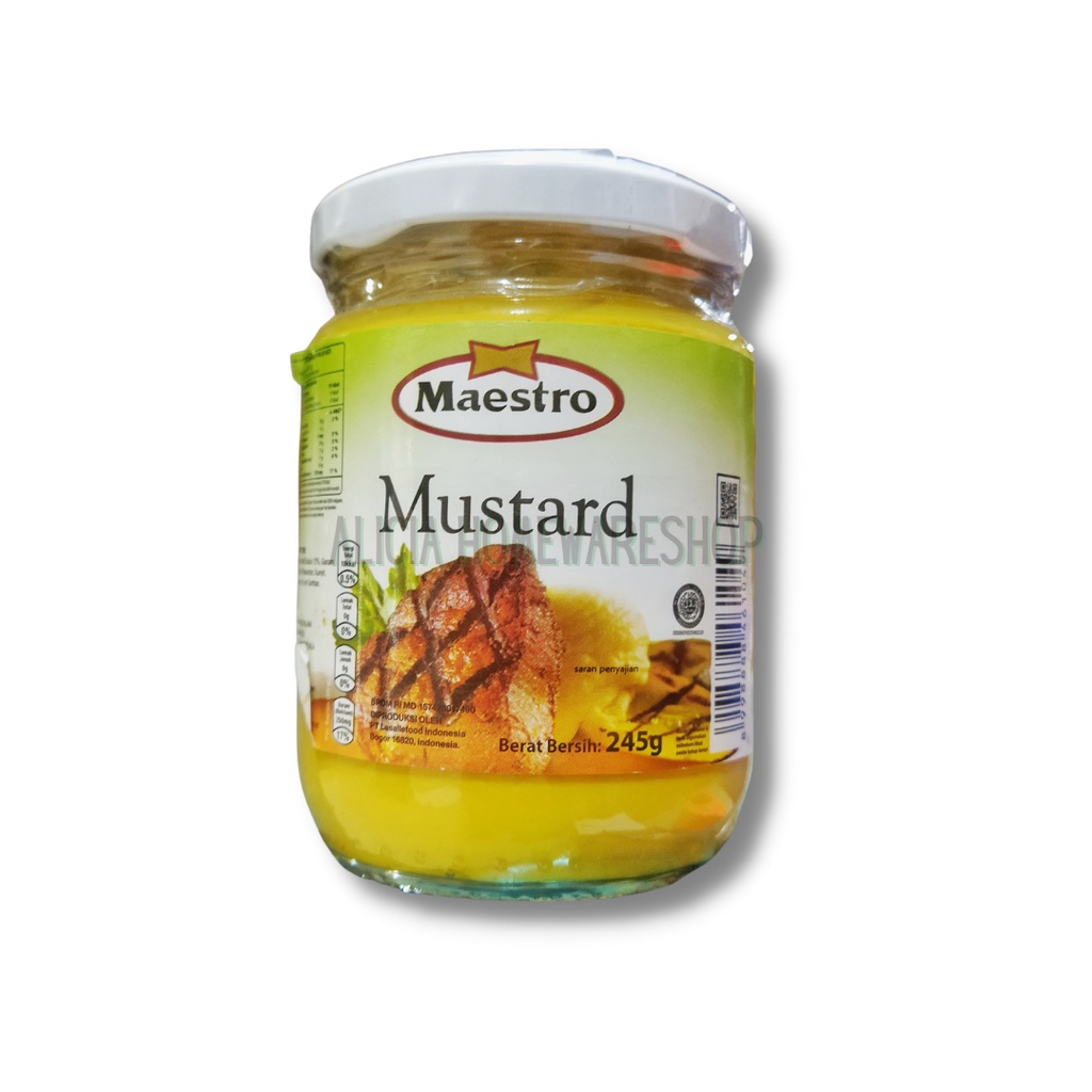 MAESTRO Mustard 245gram/btl