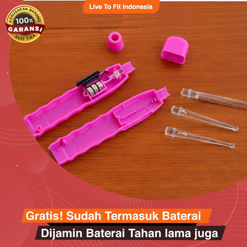 Alat Pembersih Korek Telinga Kuping Bayi Anak Earpick LED